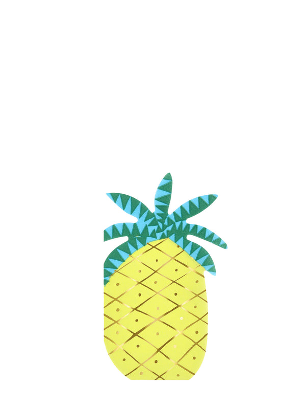 Pineapple shaped napkins