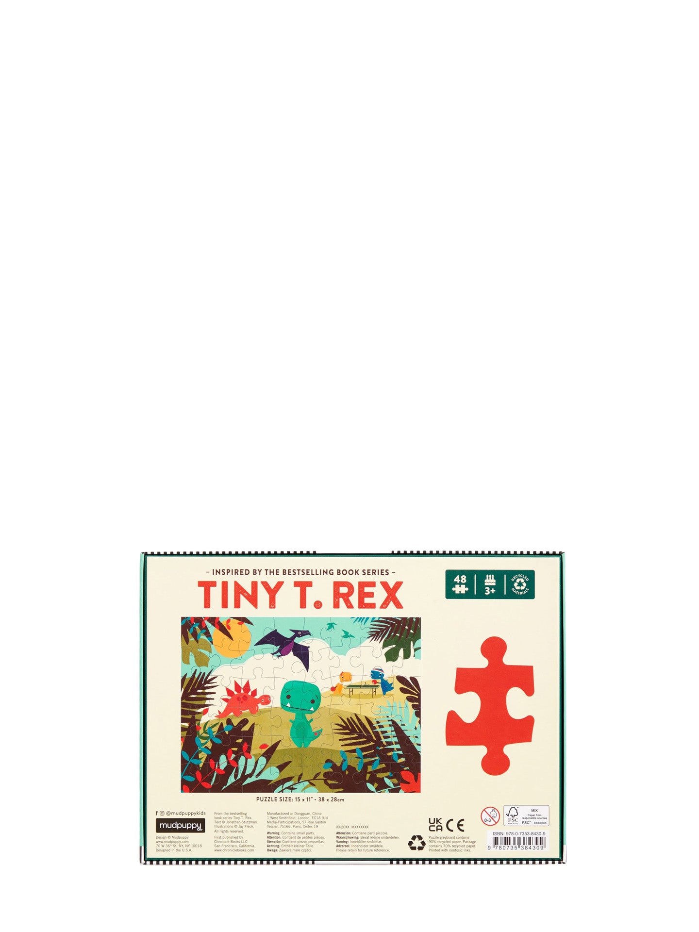 Tiny T-Rex puzzle (48 pcs)