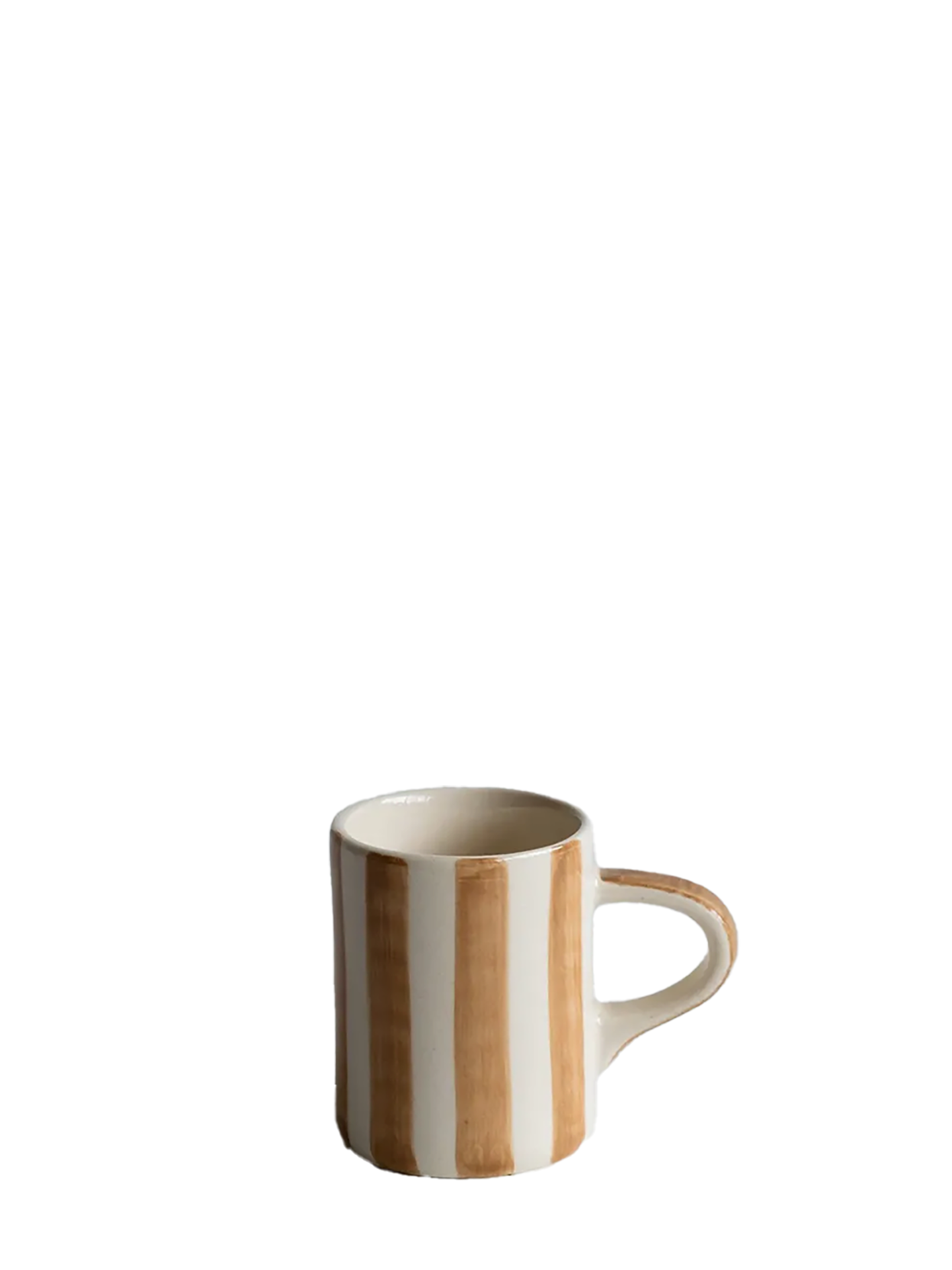 Candy stripe espresso cup, latte