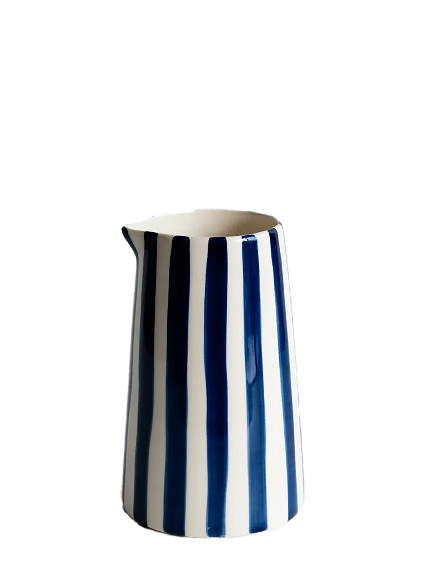Large Jug Candy Stripe, Blue