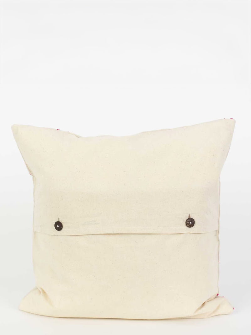 Owl square patchwork cushion cover (40×40cm)