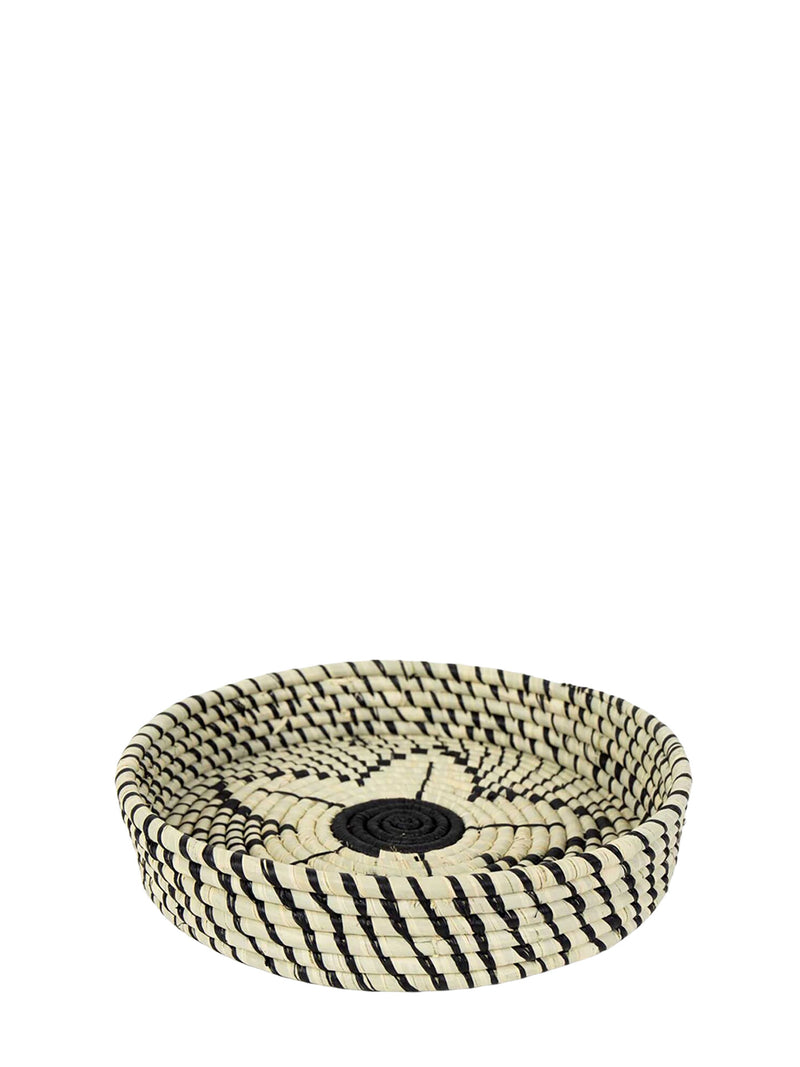 Raffia star tray, small