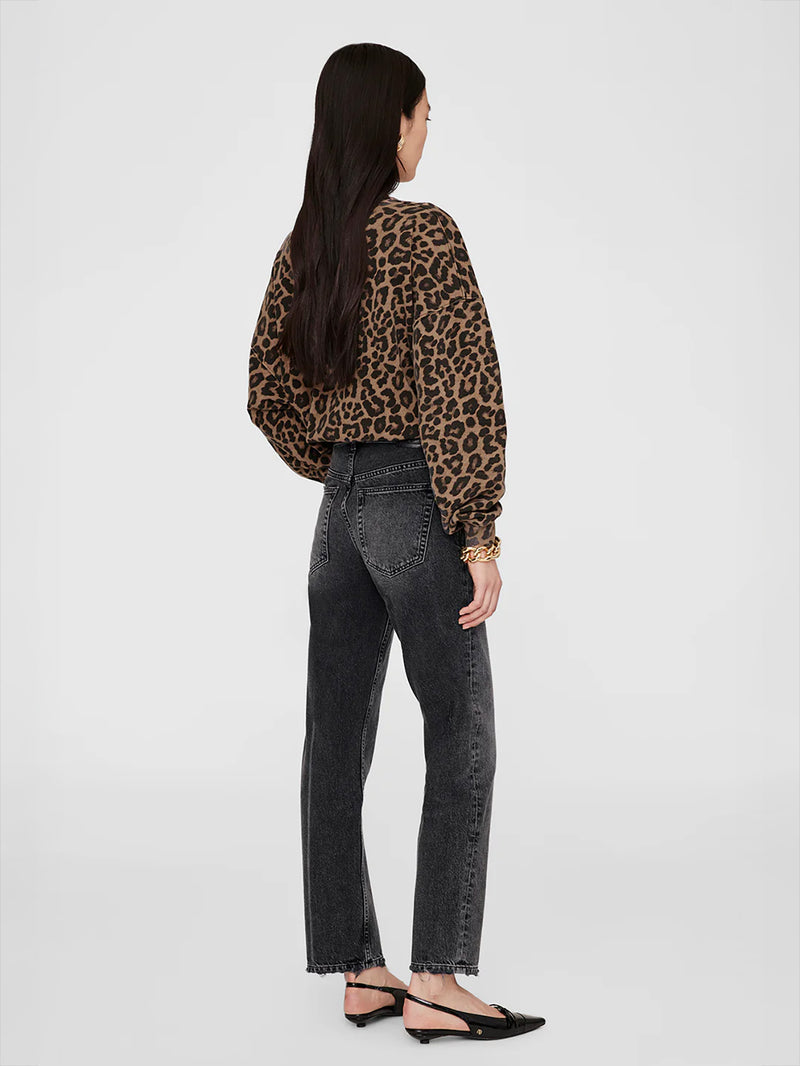 Miles sweatshirt, leopard