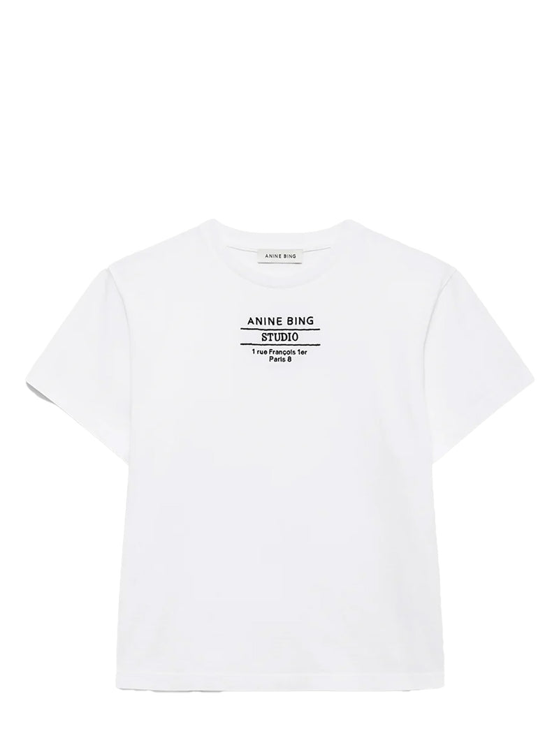 Shelley tee studio, white