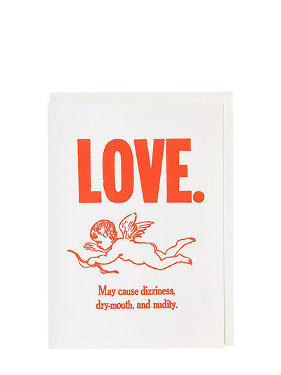 Cupid love, large love card