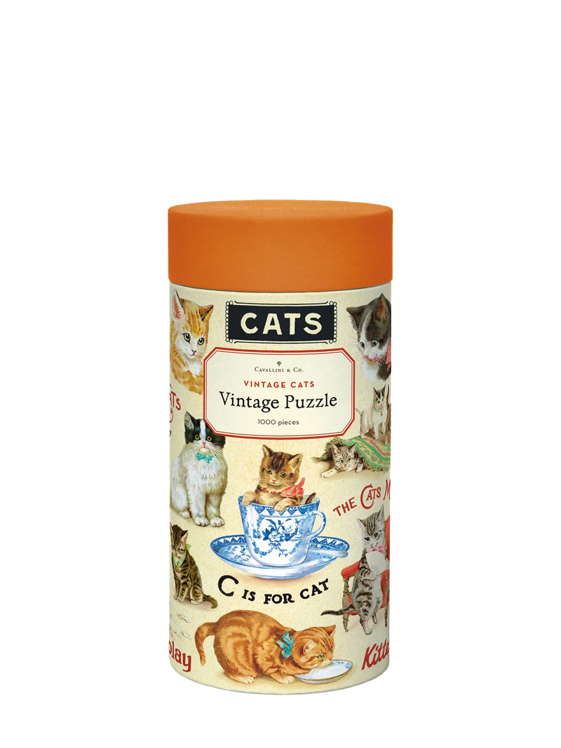 Vintage cats vintage puzzle (1000 pieces)