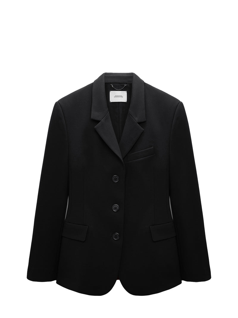 Emotional essence blazer, black