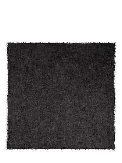 Enrica cashmere scarf (165x165cm), black