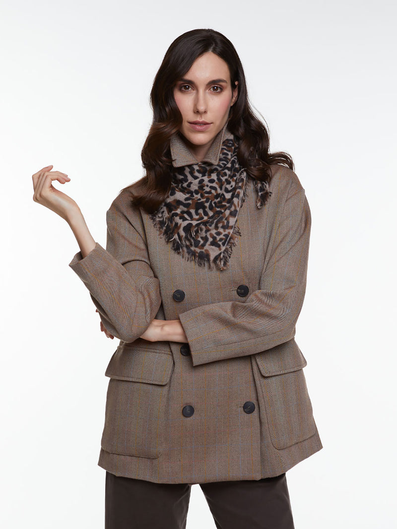 Maky cashmere scarf (70x75cm)