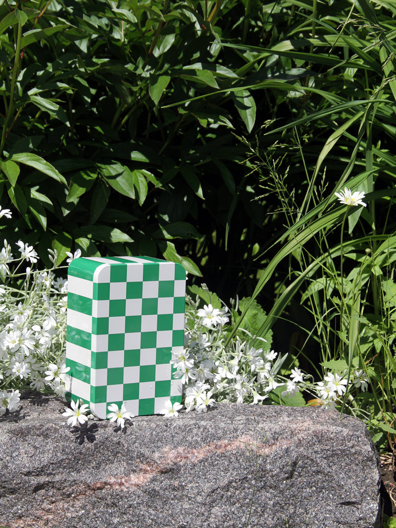 Tin S container, 4 colour combos