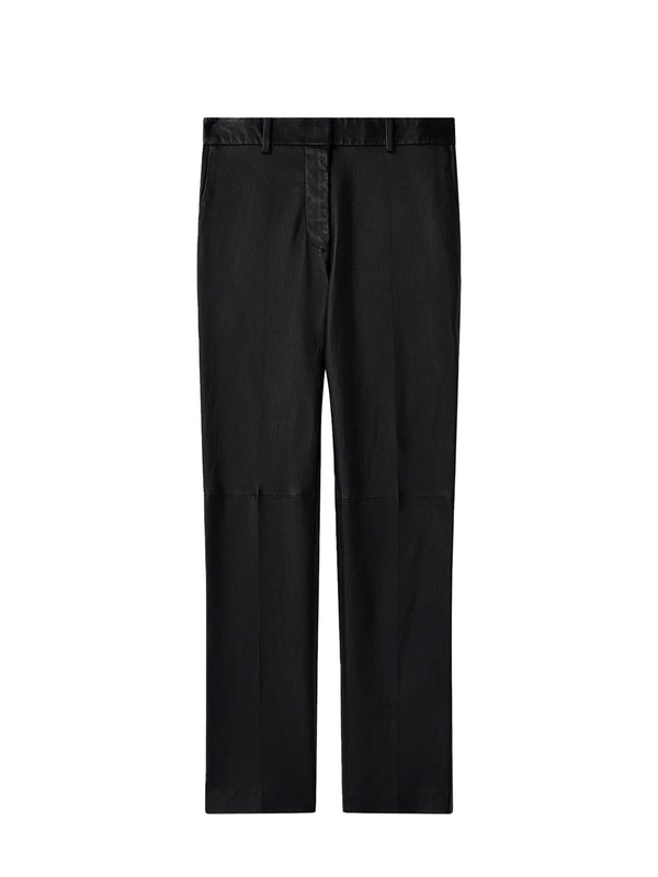 Coleman pant leather stretch, black
