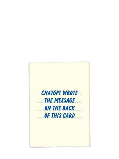Chatgpt message card