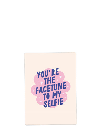 Facetune card