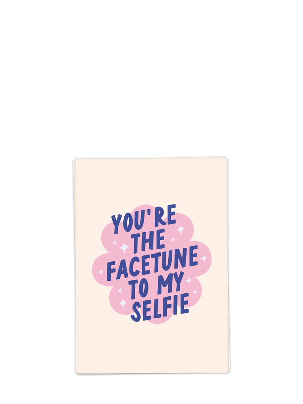Facetune card