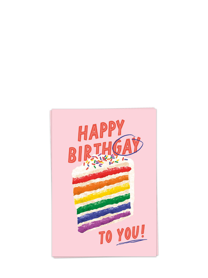 Happy birthgay, card