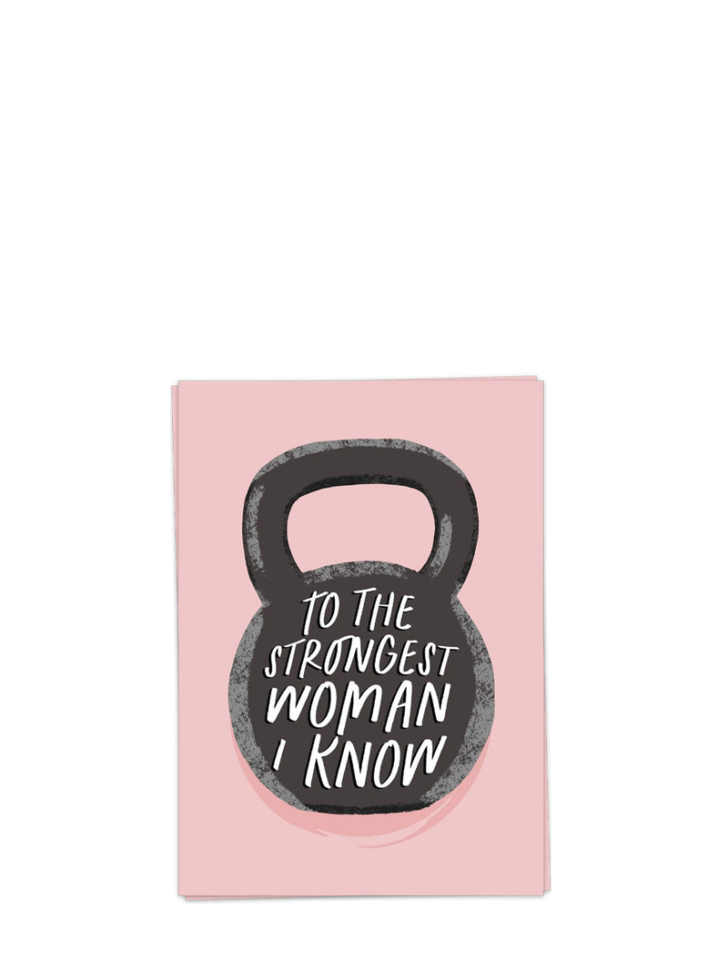 Strongest woman card
