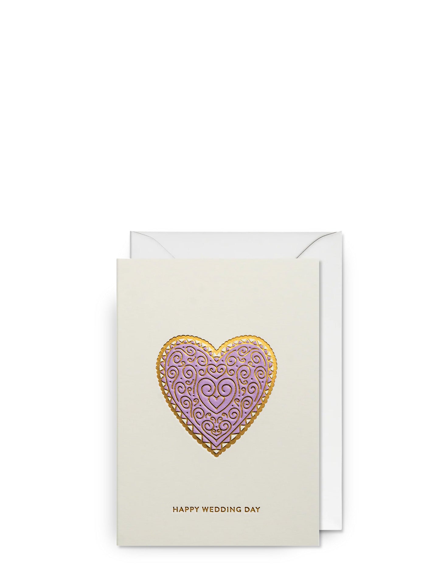 Filigree heart, wedding card by Hanna Werning