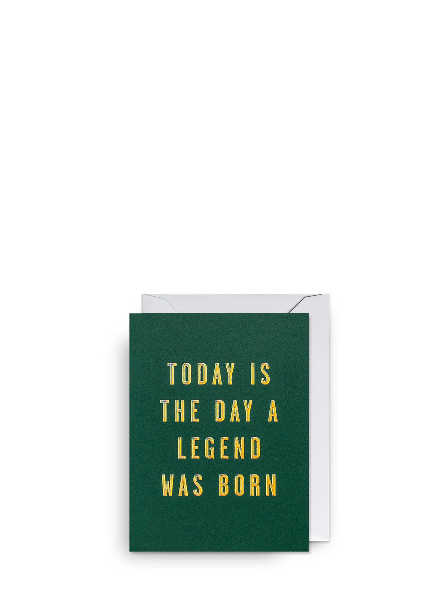 A legend was born, new baby mini card by Kelly Hyatt
