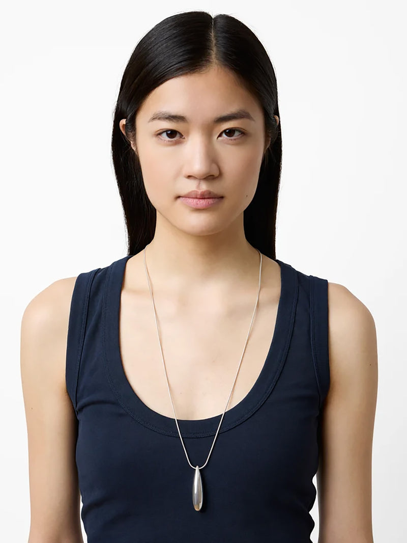 Dolly necklace, silver