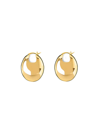 Erin earrings, gold