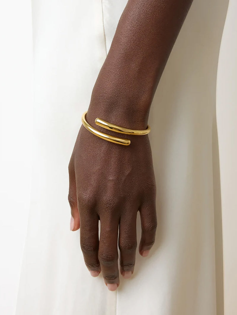 Olga bracelet, gold