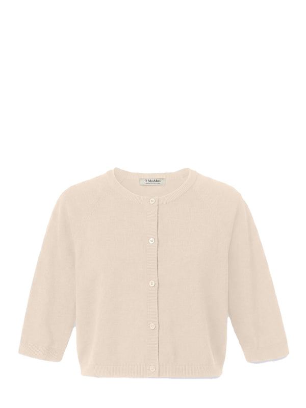 Cotton-silk shoulder wrap, natural