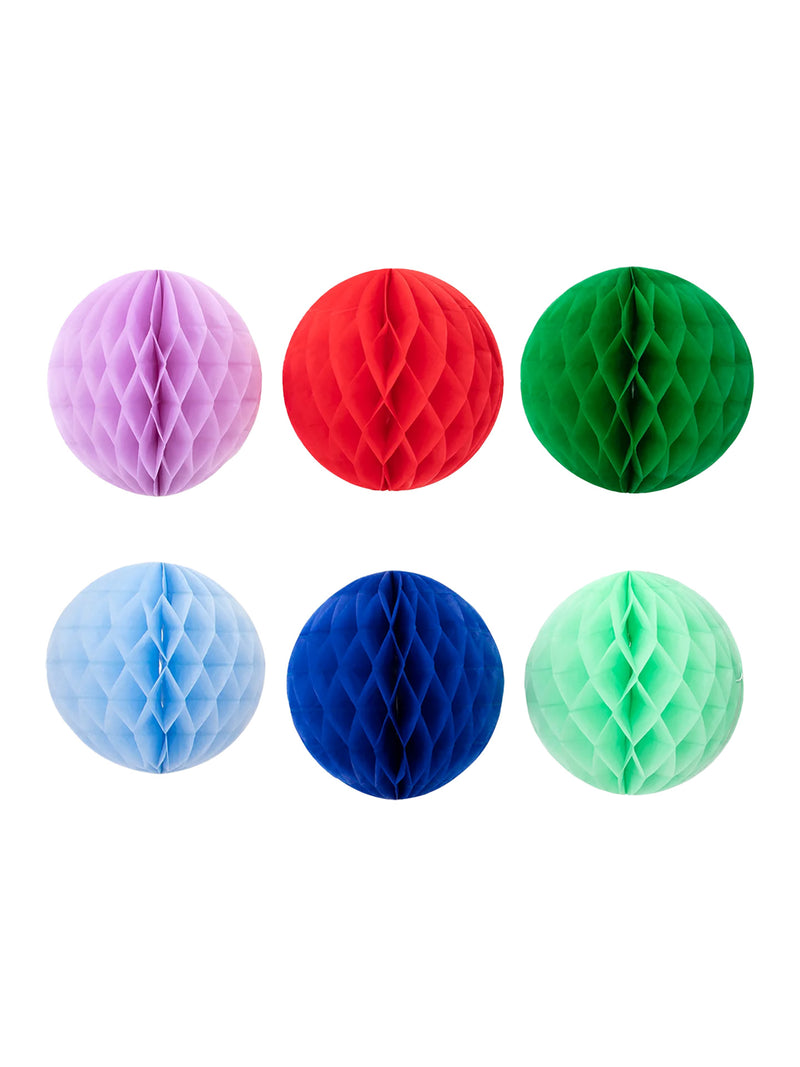 Rainbow honeycomb decoration kit