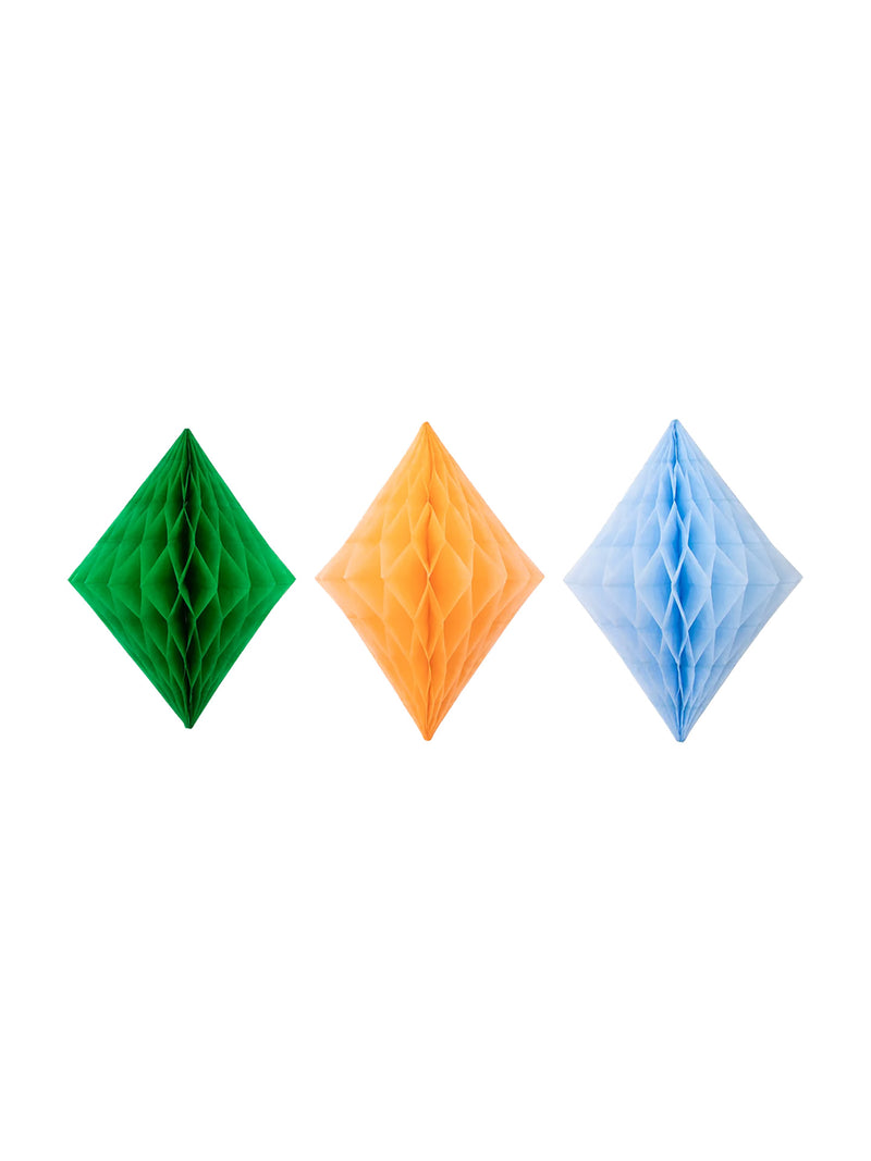 Rainbow honeycomb decoration kit