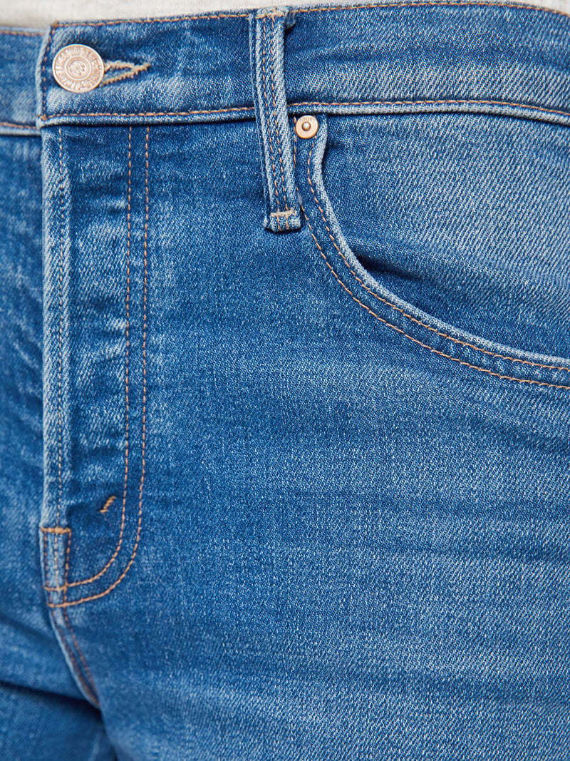 The rerun sneak wide leg jeans, 'Kissing the caddy'