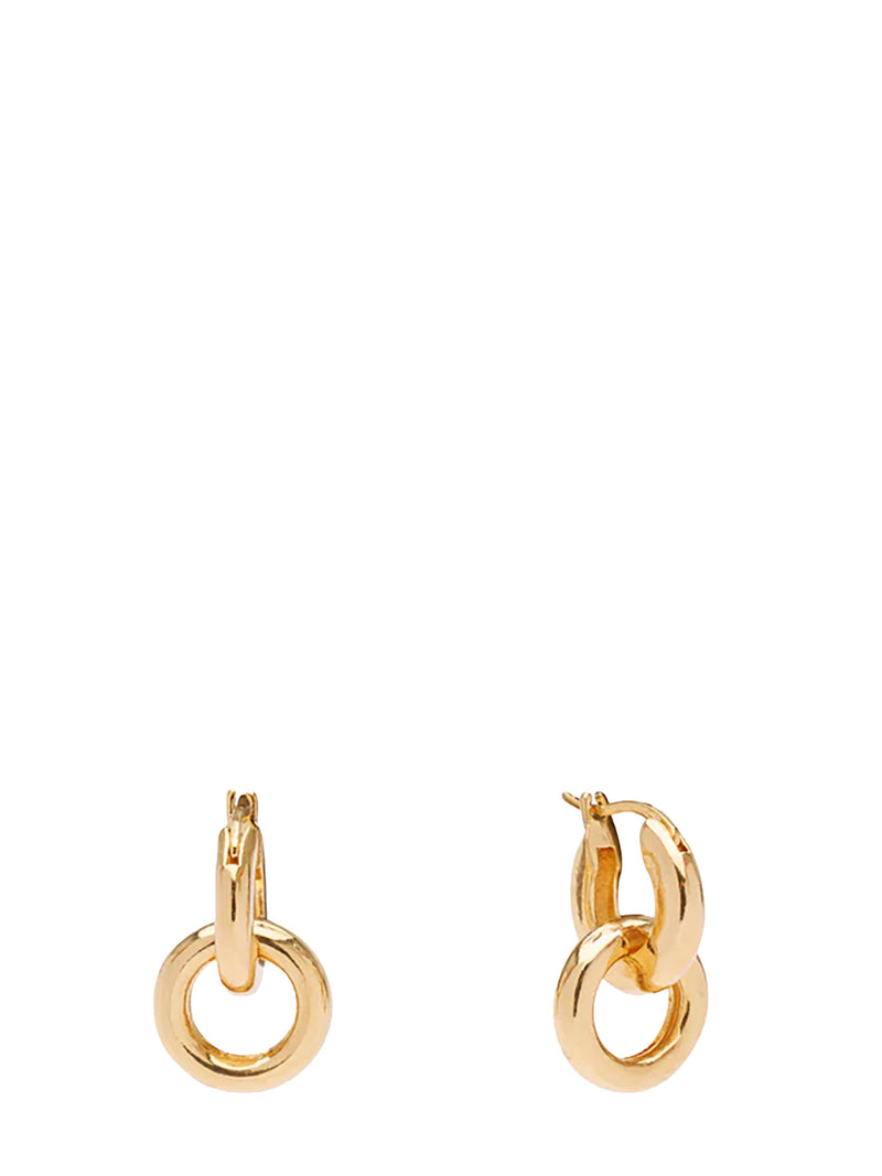 Emmeline hoops, gold or silver