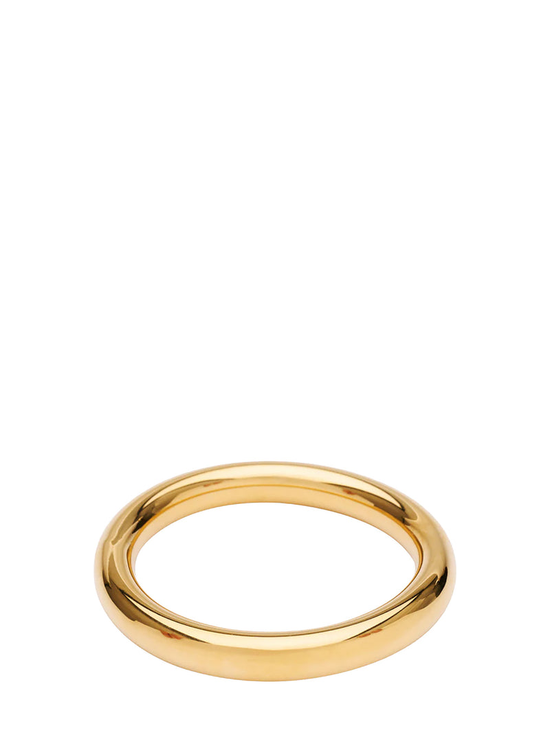 Ray bangle 10 mm, gold or silver
