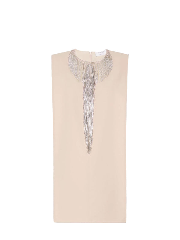 Festoso mini dress, beige