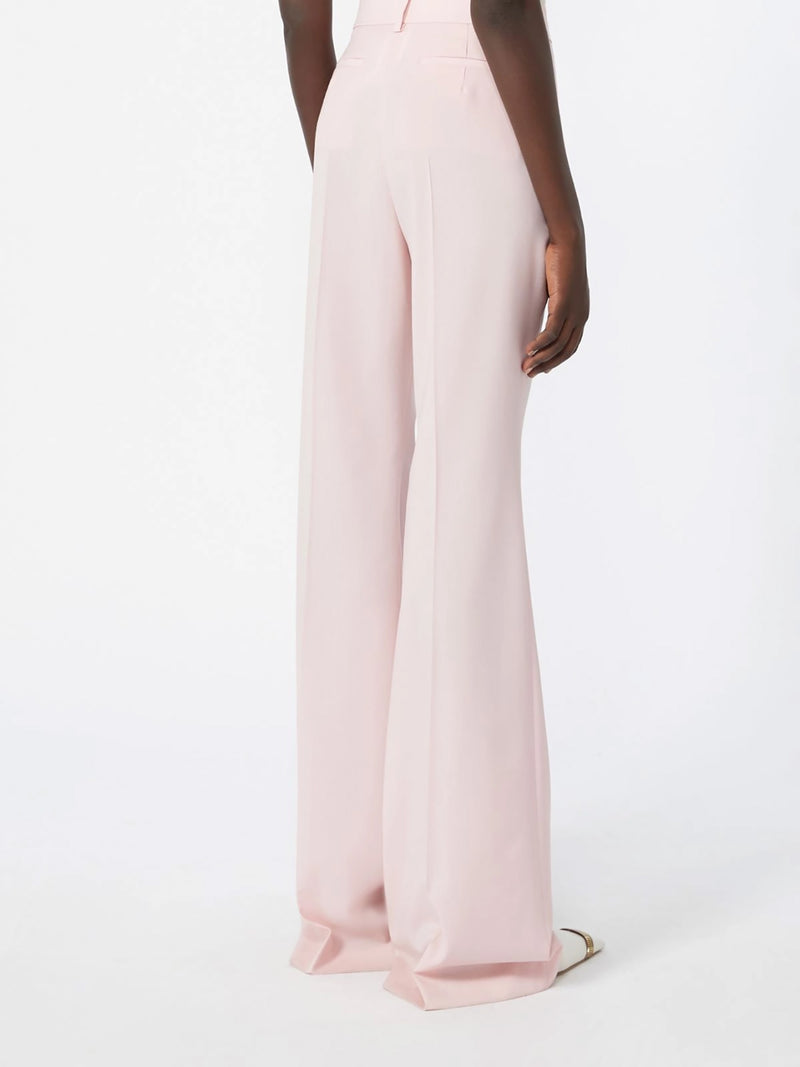 Hangar flared trousers, antique rose