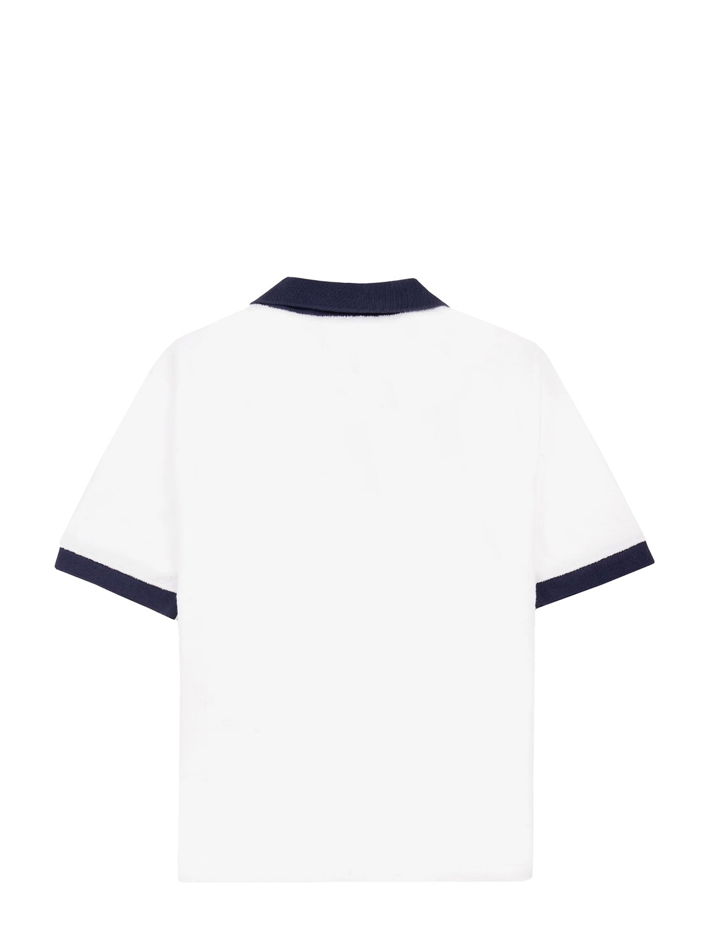 Signature Logo Terry Polo, White