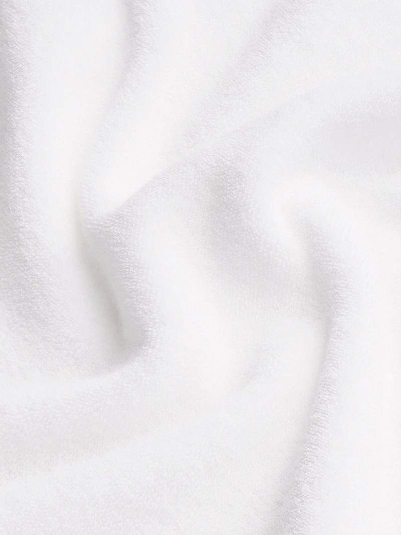 Signature Logo Terry Polo, White