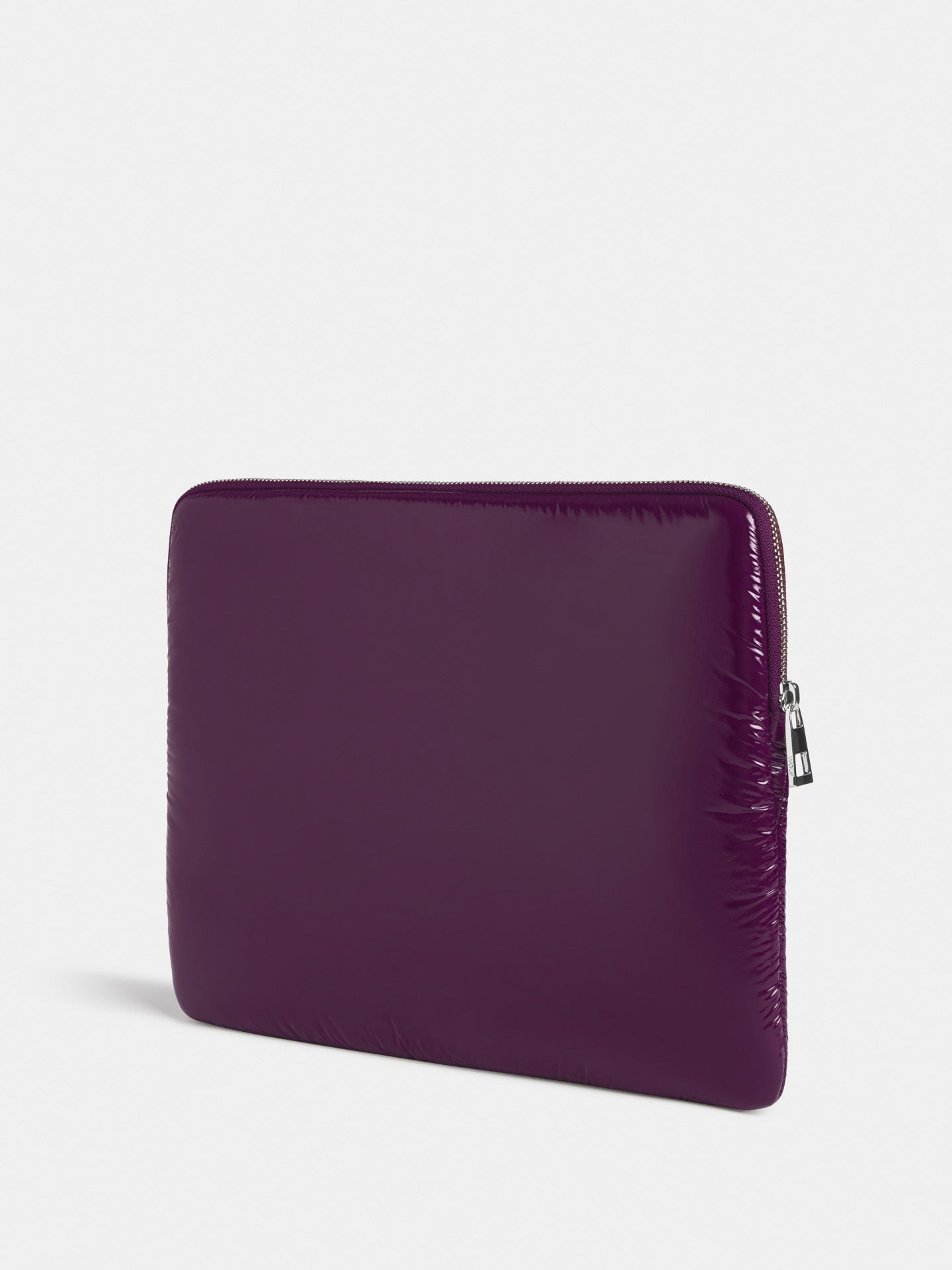 Plum laptop sleeve (13
