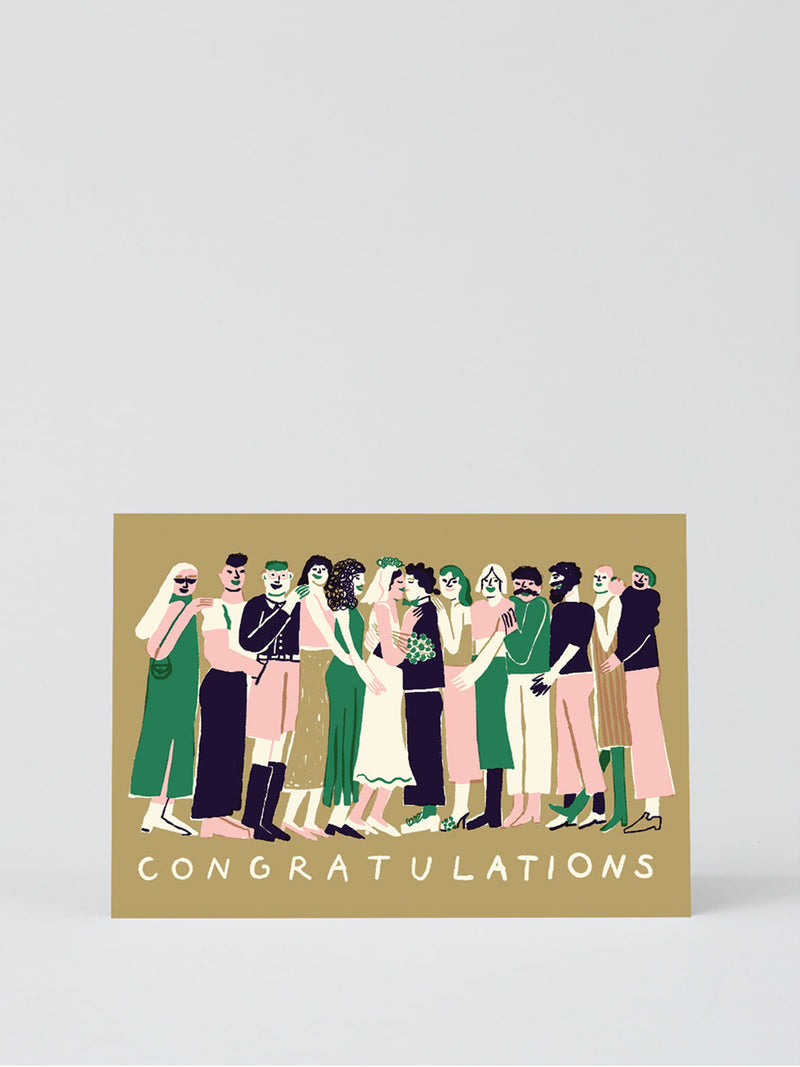 Congratulations card, wedding card