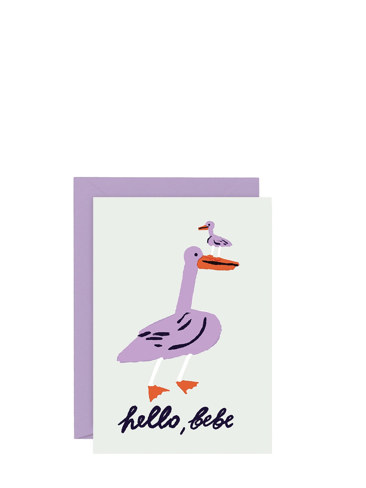 Hello bebe, new baby card