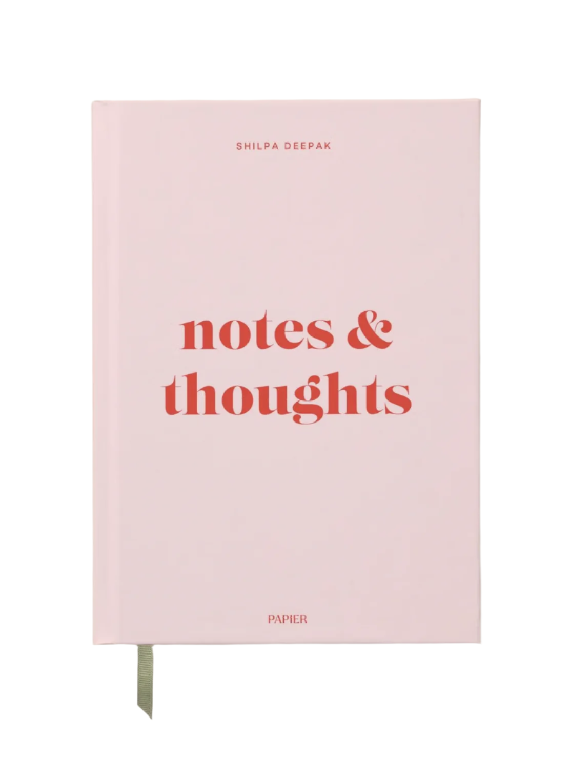 Joy lined notebook, Pink (A5)