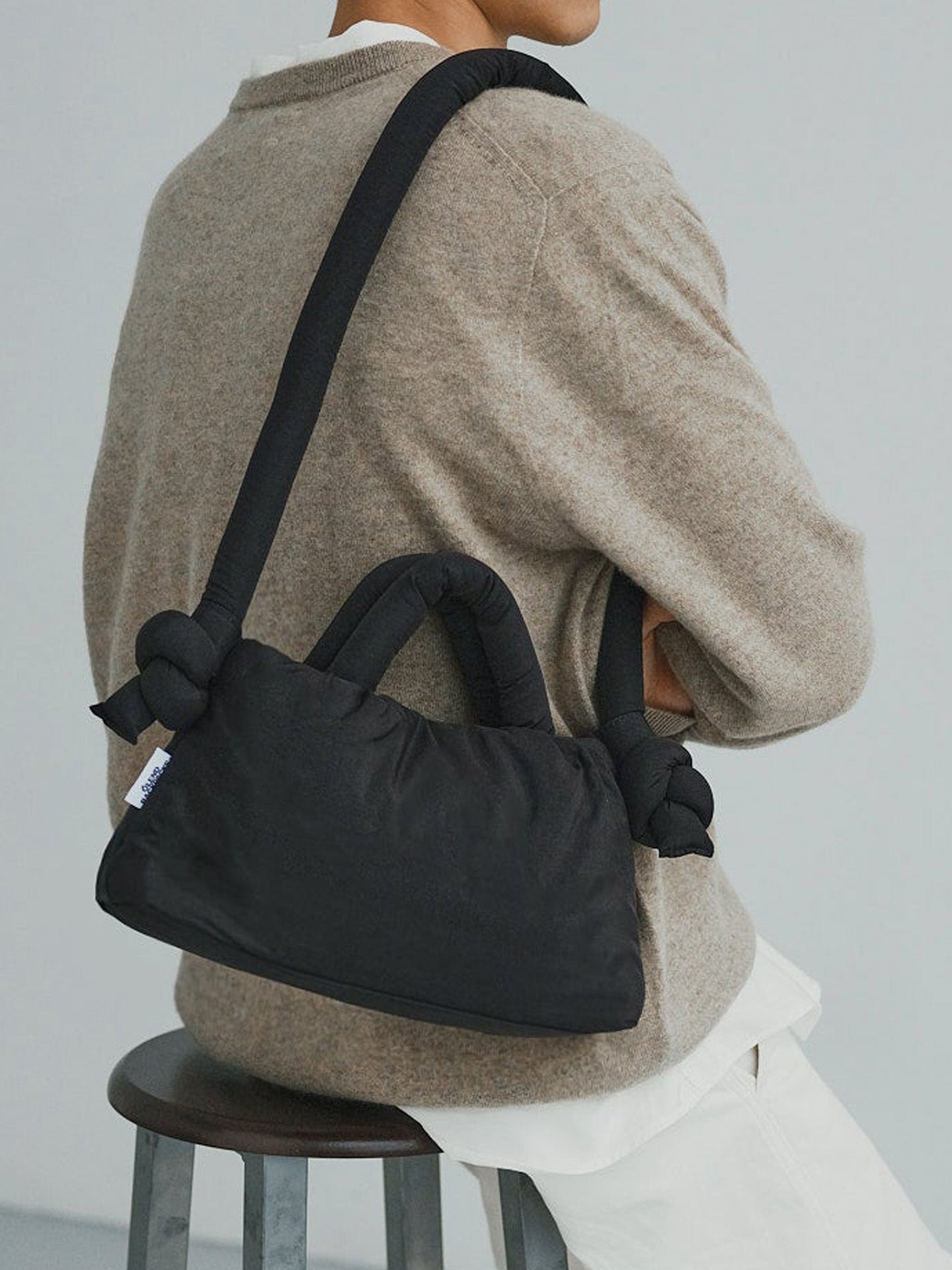 Mini ona soft bag, black