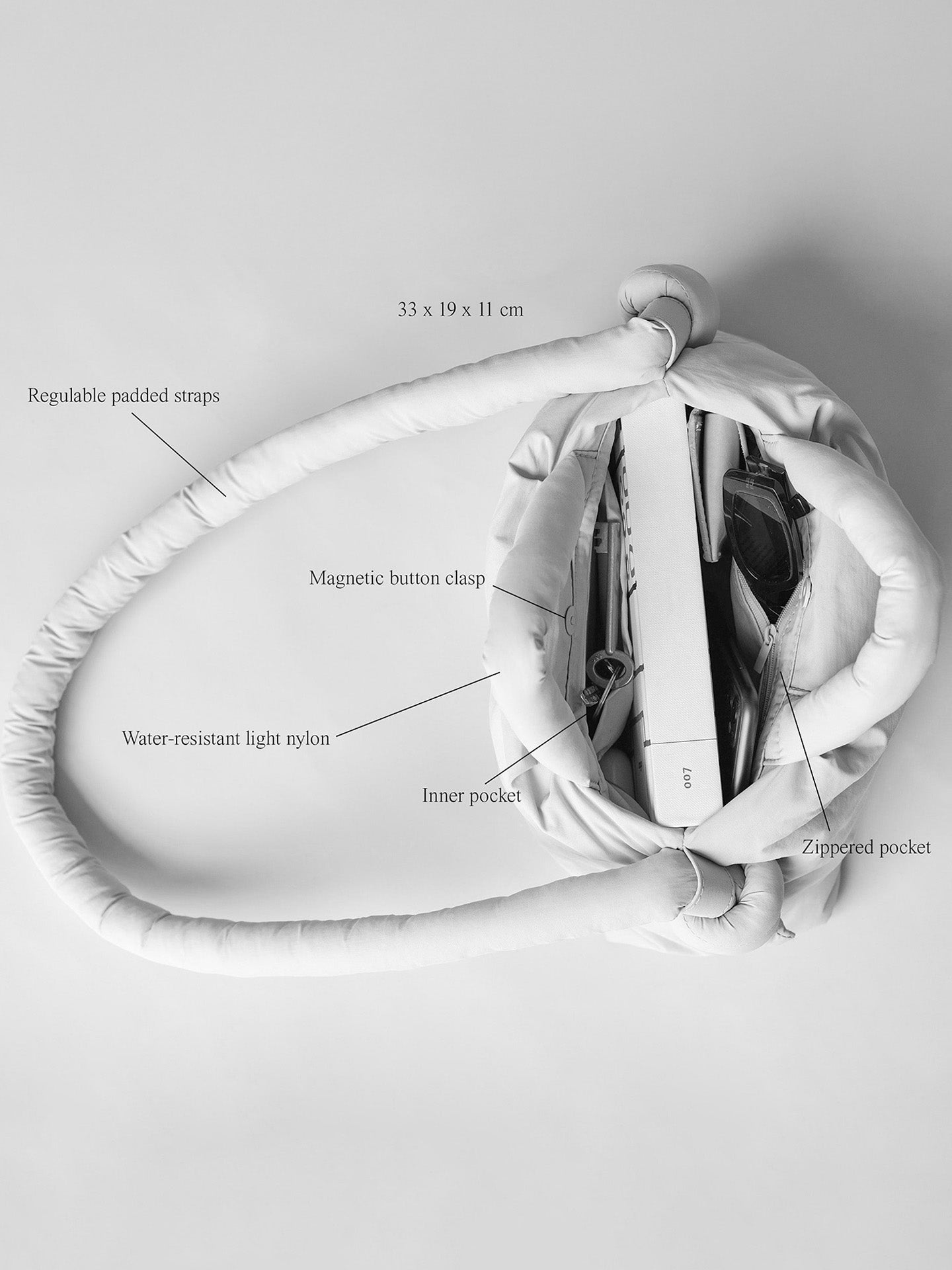 Mini ona soft bag, cobalt blue