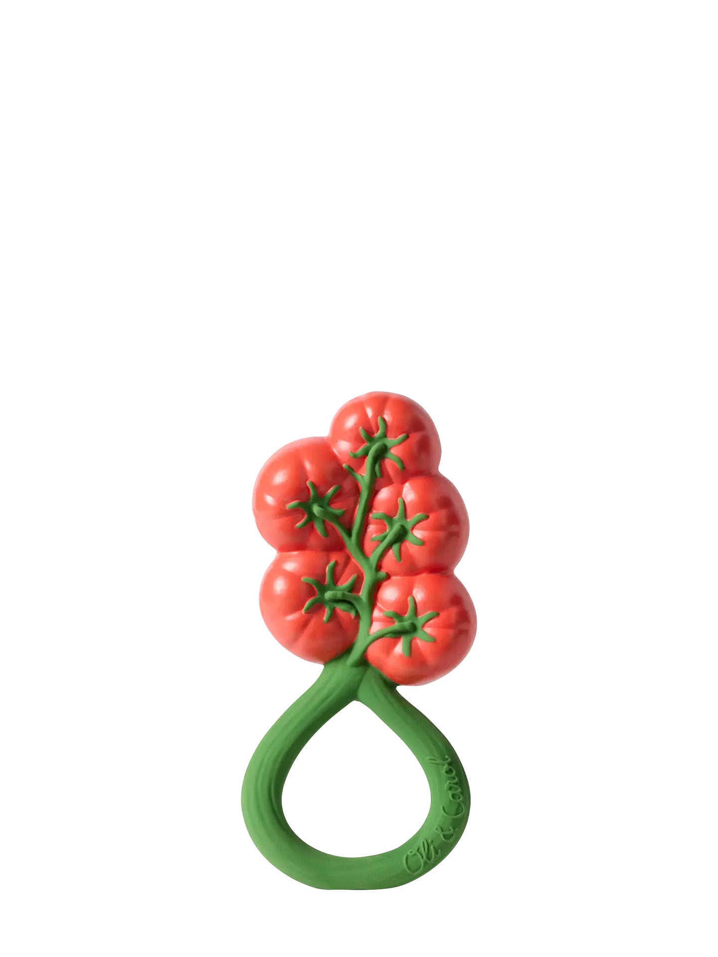 Tomato rattle toy