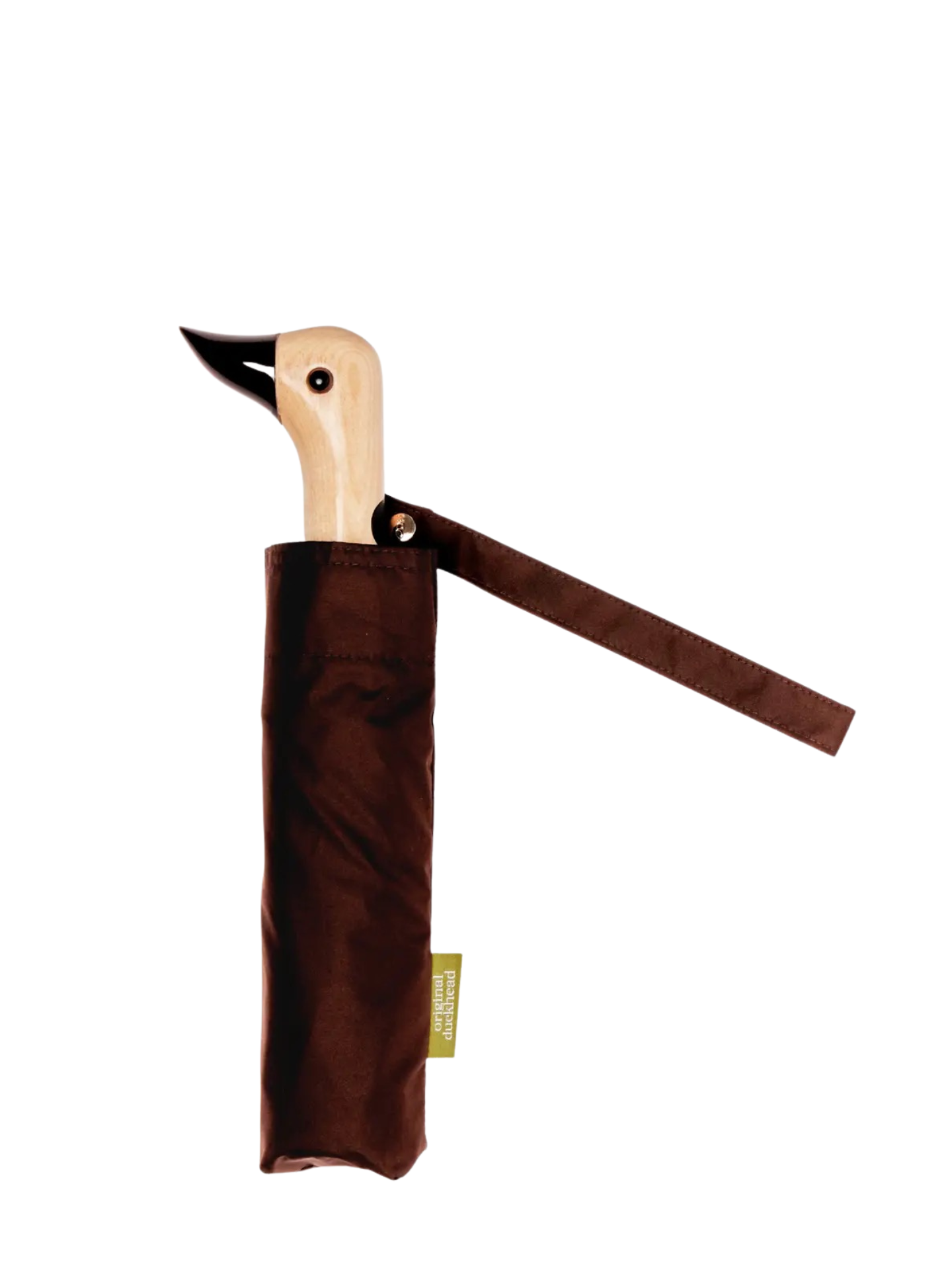 brown umbrella white background