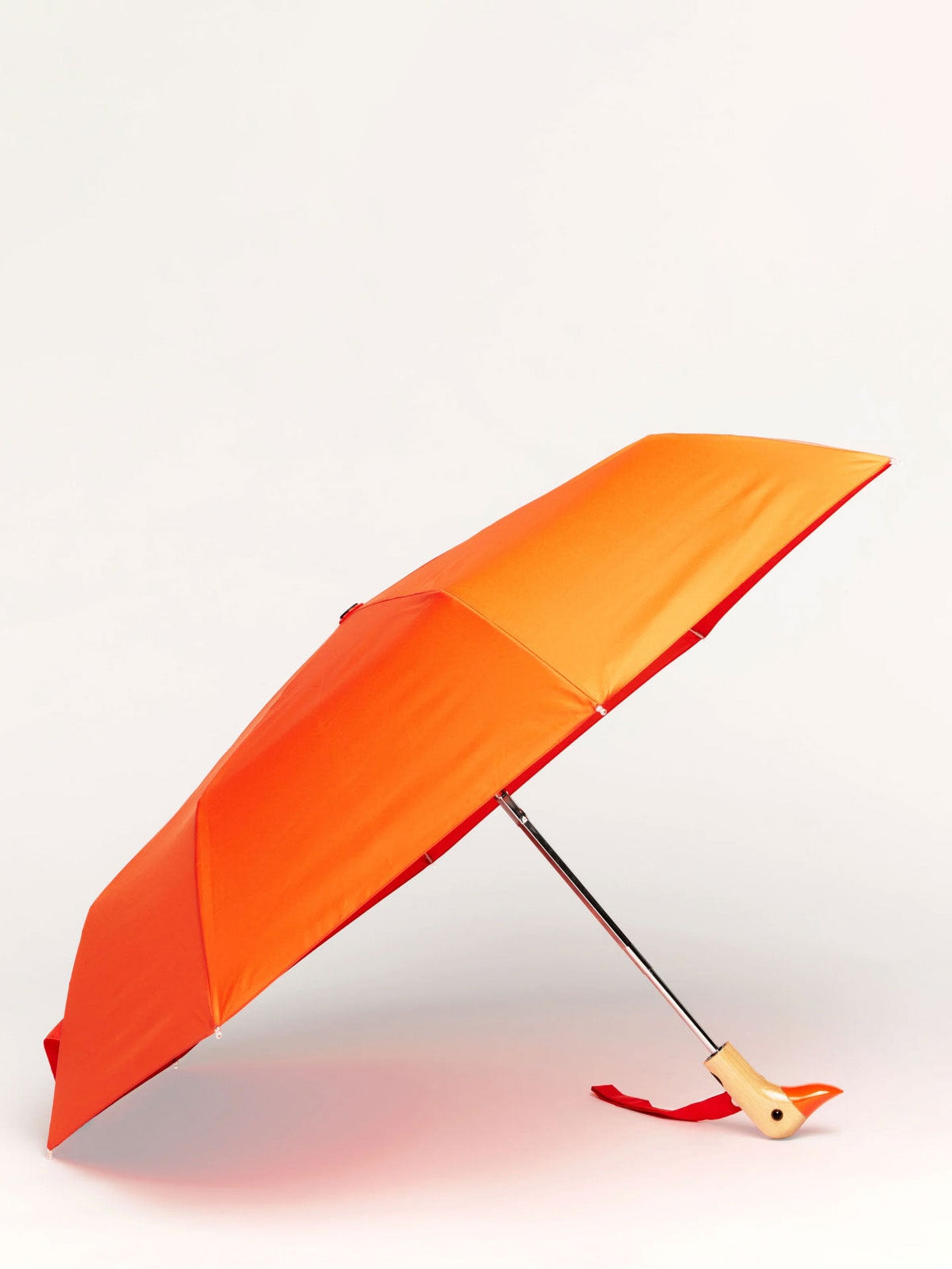 Duck umbrella, papaya orange
