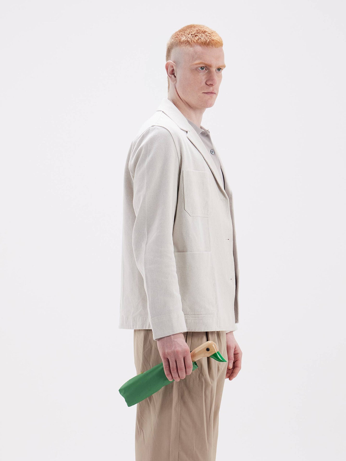 Duck umbrella, matcha green
