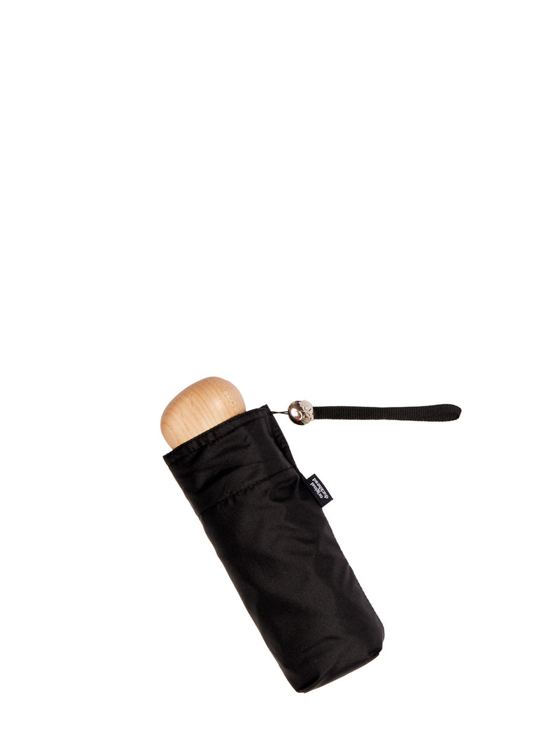 Mini compact umbrella, black