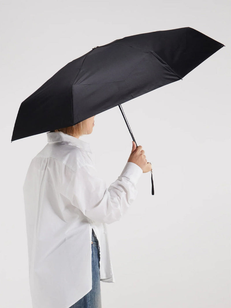 Mini compact umbrella, black