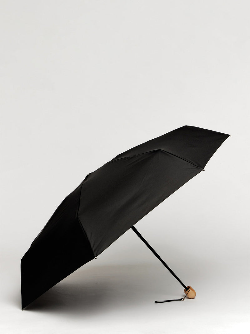 Mini compact umbrella, black