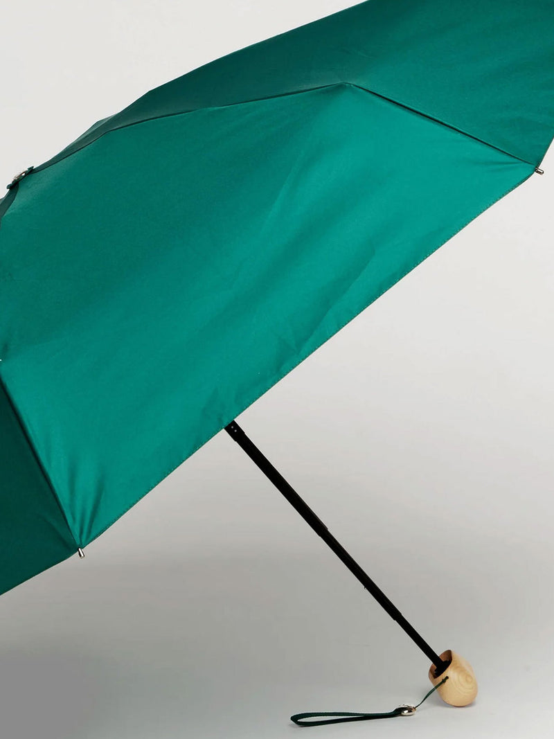 Mini compact umbrella, forest green