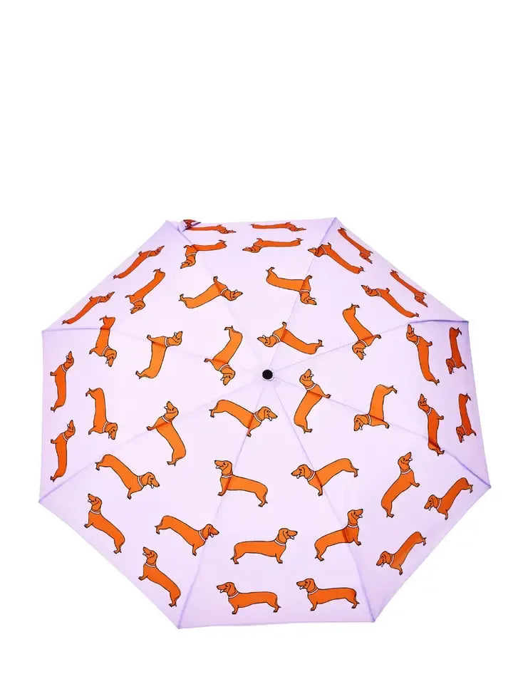 Duck Umbrella, Sausage Dog Purple Coucou Suzette Collaboration
